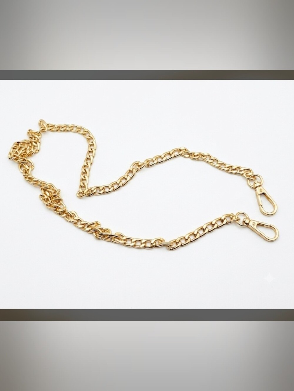 Gold Tone 47" Crossbody Chain-NEW!